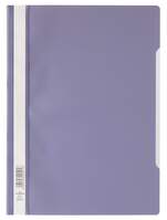 Durable Clear View A4 Document Folder - Purple - Pack of 25