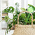 Relaxdays Bewässerungskugeln, 6er Set, Durstkugeln für Pflanzen, je 250 ml, Kunststoff, Gießkugel, HxD: 28 x 8 cm, grün