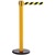 RollerSafety 300 Portable Retractable Belt Barrier - 4.9m Belt - Orange Post with Orange/Black Chevron Belt
