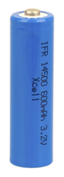 XCell IFR14500 zonnebatterij LiFePo4 3.2V 600mAh