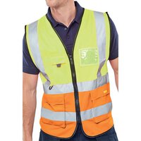 Beeswift Two Tone Executive Waistcoat