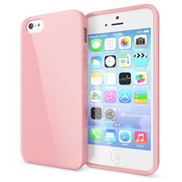 NALIA Case compatible with iPhone 5 5S SE, Ultra-Thin Silicone Back Cover Protector Soft Skin Etui, Flexible Protective Shock-Proof Jelly Slim-Fit Gel Bumper Smart-Phone Rugged ...