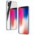 NALIA Mirror Hardcase compatible with iPhone X / XS, Slim Protective View Cover 9H Tempered Glass Case & Silicone Bumper, Shockproof Mobile Back Protector Phone Skin Coverage Si...