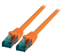 RJ45 Patchkabel S/FTP, Cat.6A, LSZH, 20m, orange