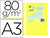 Papel Color Q-Connect Din A3 80Gr Amarillo Neon Paquete de 500 Hojas