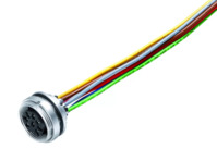 Sensor-Aktor Kabel, M16-Flanschbuchse, gerade auf offenes Ende, 4-polig, 0.2 m,