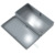Aluminium Gehäuse, (L x B x H) 600 x 310 x 111 mm, grau (RAL 7001), IP66, 013160