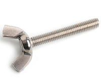 M10 X 40 WING SCREW DIN 316 AMERICAN FORM A2 STAINLESS STEEL