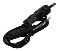 Power Supply Cord Set (EU) 184642011, Male/Male, Black Externe Stromkabel