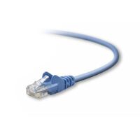 Cable patch CAT5 RJ45 snagless 3m blue