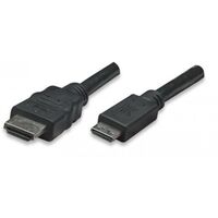 5M High Speed Cable Mini Hdmi , To Hdmi Male / Male Black ,