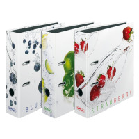 Ordner maX.file A4 8cm Fresh Fruit Limette, Bilderdruckpap. celloph./Papier sw