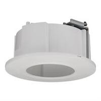 Wisenet SHD-1408FW - Camera housing - in-ceiling mountable - white, RAL 9003 - for WiseNet ANV-L6082, L7082; WiseNet Q QNV-6082, 7082, 8080; WiseNet HD+ HCV-7070