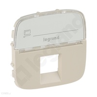 755476 LEGRAND Valena Allure RJ11/RJ45 aljzat burkolat címketartóval, Elefántcso