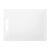 Nisbets Essentials Chopping Board in White Polypropylene - Dishwasher safe