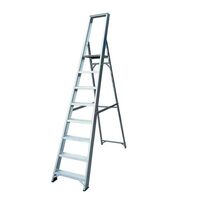 Industrial heavy duty aluminium platform steps