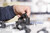Befestigungselement 138,2x34,9 mm, Bündeldurchmesser: 6,2-13,7 mm, M8, schwarz