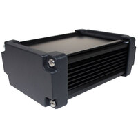 Takachi CDM8816BK 88 Series Ip67 Heat Sink Case Size 16 Black 150x106.3x56.3