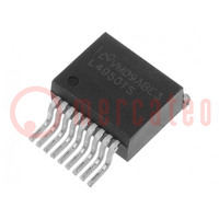 IC: amplificador audio; Psal: 3,1W; 9,6÷16VDC; Ch: 2; TO263-9; 4Ω