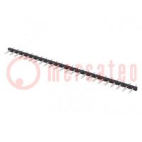 Pin strips; 5mm; ways: 24; straight; pin header; male; on PCBs; THT