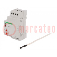 Module: regelaar; temperatuur; NO / NC; op DIN-rail; Uvoed: 230VAC