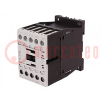 Contactor: 3-pole; NO x3; Auxiliary contacts: NC; 24VDC; 12A; 690V
