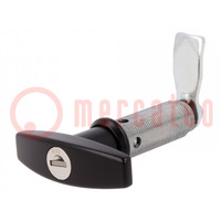 Lock; different cylinder; zinc and aluminium alloy; 60mm