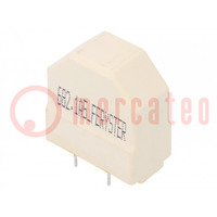 Inductor: wire; THT; 10mH; 1.2A; 200mΩ; 230VAC; 15x12.5mm; -20÷50%