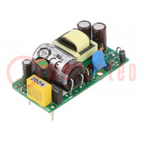 Power supply: switched-mode; 15W; 120÷370VDC; 85÷264VAC; OUT: 1