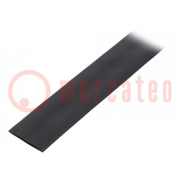 Heat shrink sleeve; glueless; 2: 1; 19mm; L: 1m; polyolefine