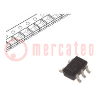 IC: digital; buffer,non-inverting,line driver; Ch: 1; CMOS; SMD