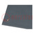 Bench mat; ESD; L: 1.2m; W: 600mm; Thk: 1.7mm; Nitrile™ rubber; grey
