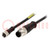 Cable: for sensors/automation; M12-M8; PIN: 4; 5m; 484030E02M050