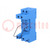 Socket; PIN: 8; 12A; 250VAC; 56.32; for DIN rail mounting; -40÷70°C