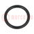 O-ring gasket; NBR rubber; Thk: 1.5mm; Øint: 11mm; black; -30÷100°C