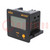 Voltmeter; digital,mounting; VAC: 50÷480V; on panel; True RMS; LCD
