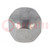 Nut; hexagonal; M12; 1.75; A2 stainless steel; 19mm; BN 13244; dome