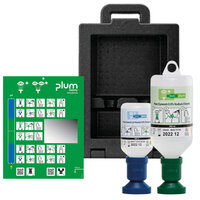 Plum iBox 2 Wandbox gefüllt mit Augenspüllösung, 1x 500ml , 1x 200ml Ph Neutral