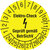 Prüfplakette, Elektro-Check, Geprüft gemäß BetrSichV, 2cm Version: 24-29 - Elektro-Check 24-29