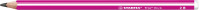 Dreikant-Schulbleistift STABILO® Trio® dick, 2B, pink