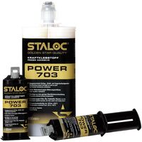 Produktbild zu STALOC 2K Klebstoff Power 703 50ml beige, ohne Mischer