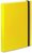 Teczka kartonowa z gumką VauPe Box z mechanizmem ringowym, A4, 30mm, żółty