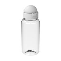 Artikelbild Trinkflasche "Junior", 400 ml, transparent/weiß