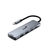 Genius USB Type-C 5-In-1 Hub Docking Station with USB-C 100W Power Delivery USB-C 3.0 2x USB A 3.0 4K HDMI PC Laptop Tablets iPad MacBook iMac Compatible
