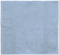 Seiftuch Valencia Uni; 30x30 cm (BxL); blau; 5 Stk/Pck