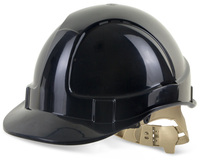 Beeswift Comfort Vented Safety Helmet Black