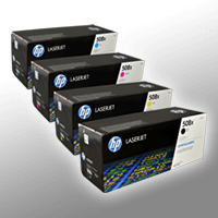 4 HP Toner CF360X-CF363X 508X Multipack K C M Y 4-farbig