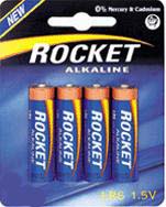 ROCKET Alkaline Blue LR03-AAA-Micro - 4er Blister