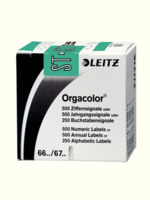 Orgacolor® Buchstabensignal ST, 250 Stück, türkis