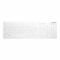 CHERRY AK-C8112 Tastatur RF Wireless AZERTY Französisch Weiß